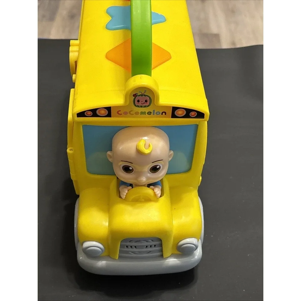 CoComelon Musical Learning Bus ABC Numbers Sounds Educational Toy Tested Works